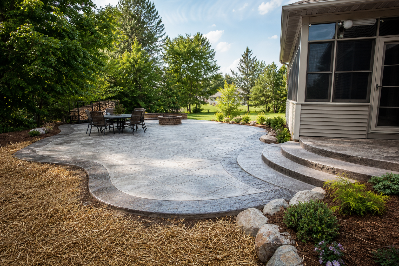 Concrete Patios in Charlotte