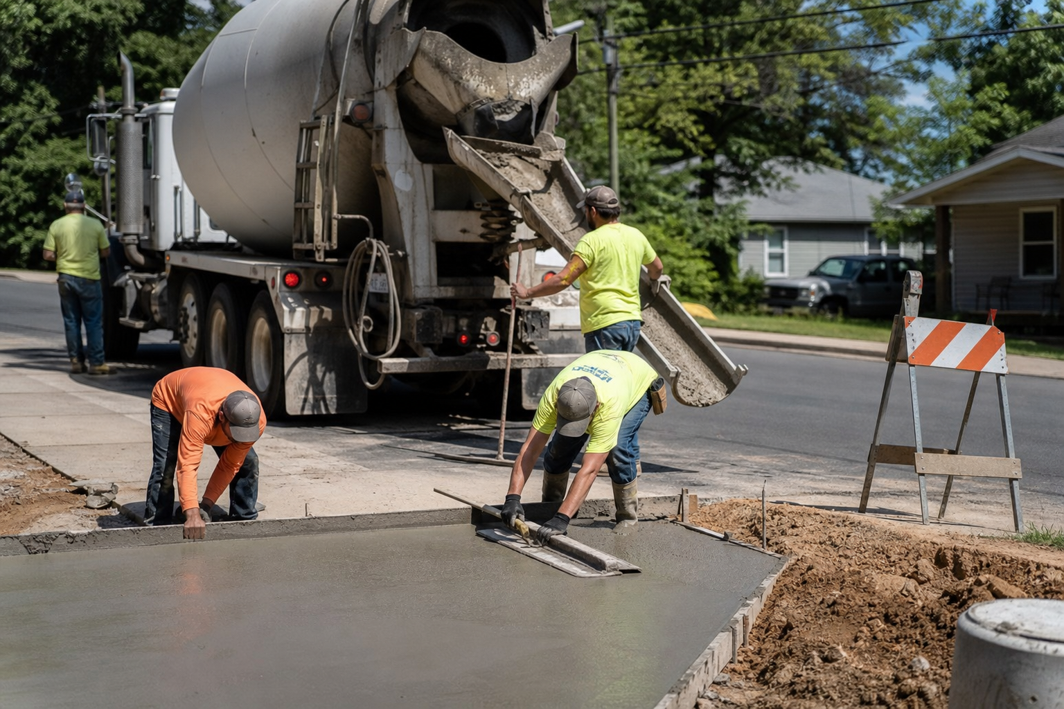Mint Hill Stamped Concrete
