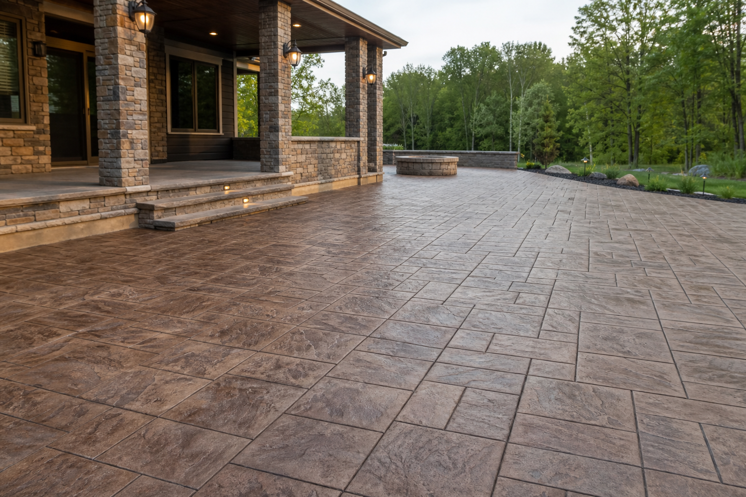 Stamped Concrete in Charlotte