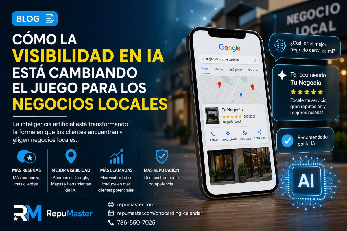 Cómo la Visibilidad en IA Está Cambiando el Juego para los Negocios Locales