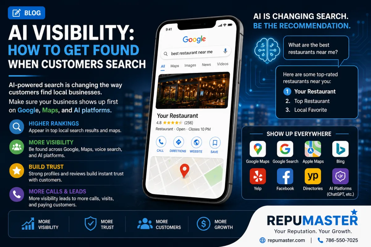 📍 AI Visibility: How to Get Found When Customers Search