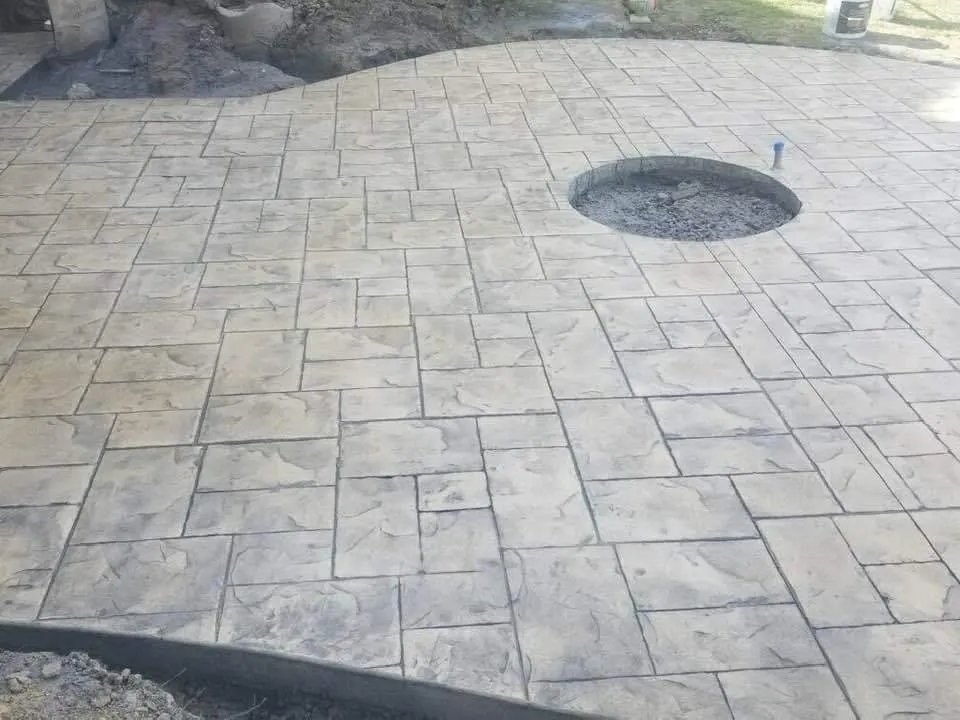 Stamped Concrete Spruce Grove