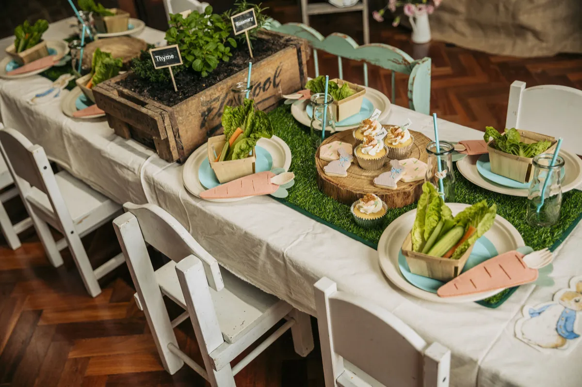 Party catering Melbourne birthday celebration styled food