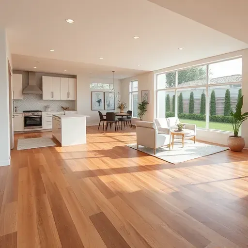 Completed home remodel in Chino Hills featuring modern open-concept design, hardwood floors, natural light, and stylish decor.