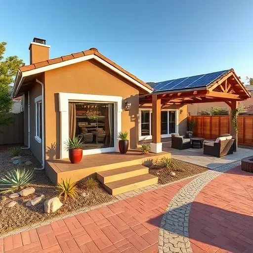 Home remodeling project completed in Mentone CA showcasing modern design elements and a stylish, inviting space