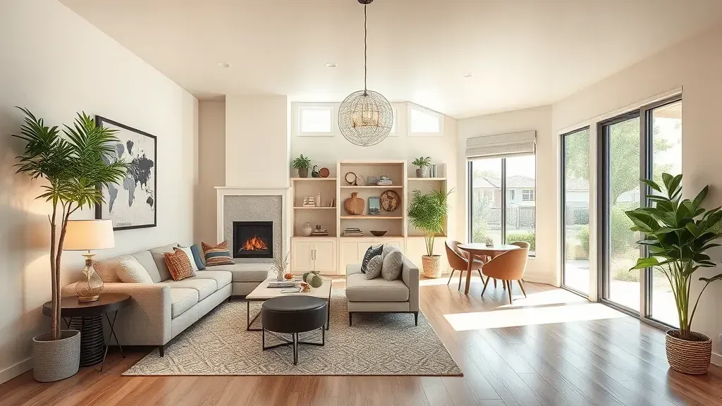 Home Remodeling in Mentone CA featuring modern kitchen and living space upgrades.