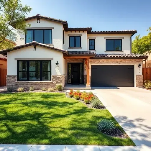 Completed home remodeling project in Mentone CA showcasing modern design and stylish interior elements.