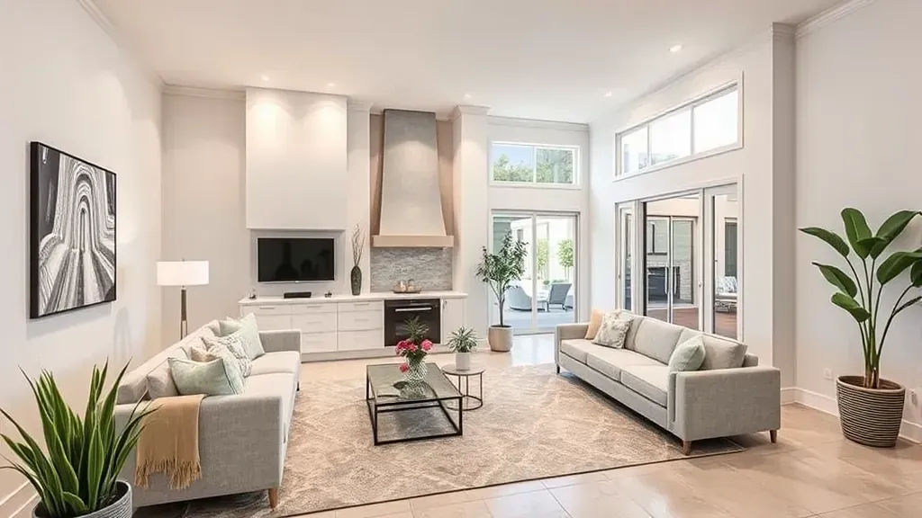 Home Remodeling in Riverside, CA showcasing modern kitchen and living space designs.