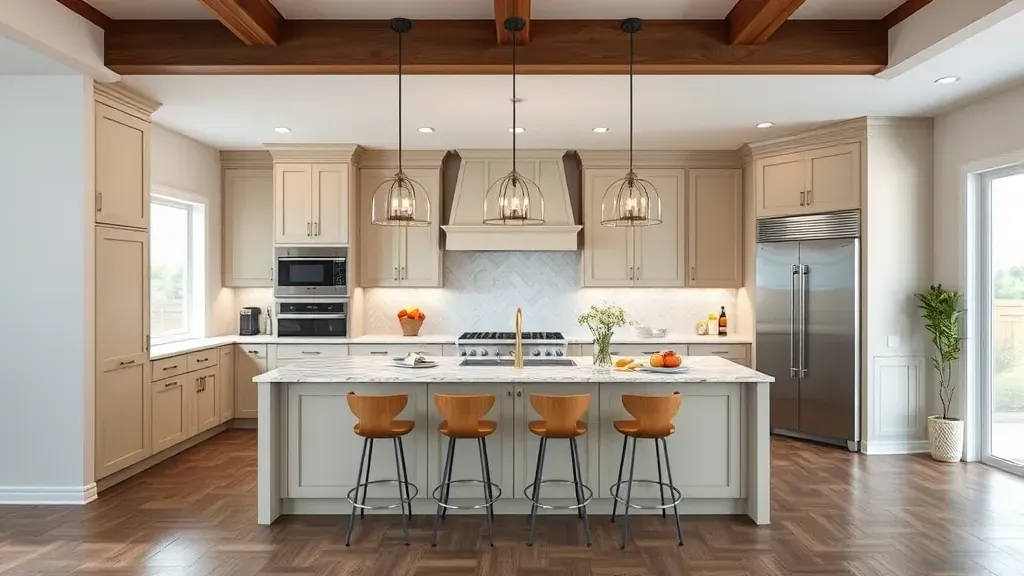 Kitchen Island Installation projects in Mentone CA showcasing modern designs and craftsmanship