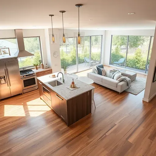 Modern home remodeling project in Ontario Ranch CA with stylish interiors, natural light, and elegant decor.