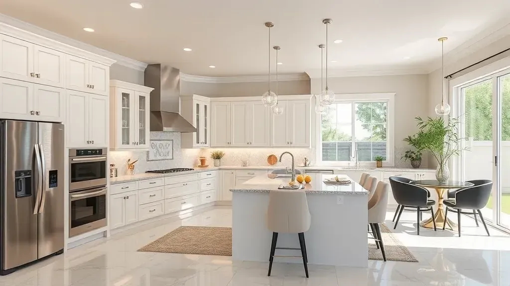 Home Remodeling in Rancho Cucamonga CA showcasing kitchen and bathroom renovations.