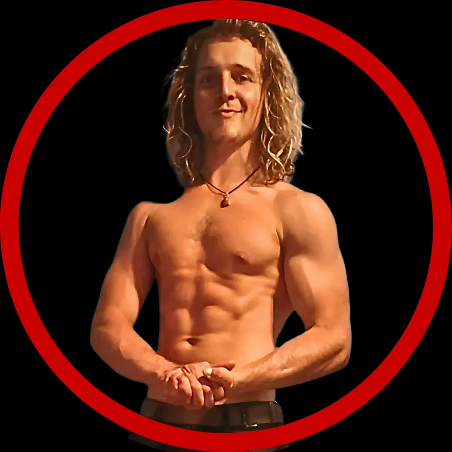 musclular fit athletic man