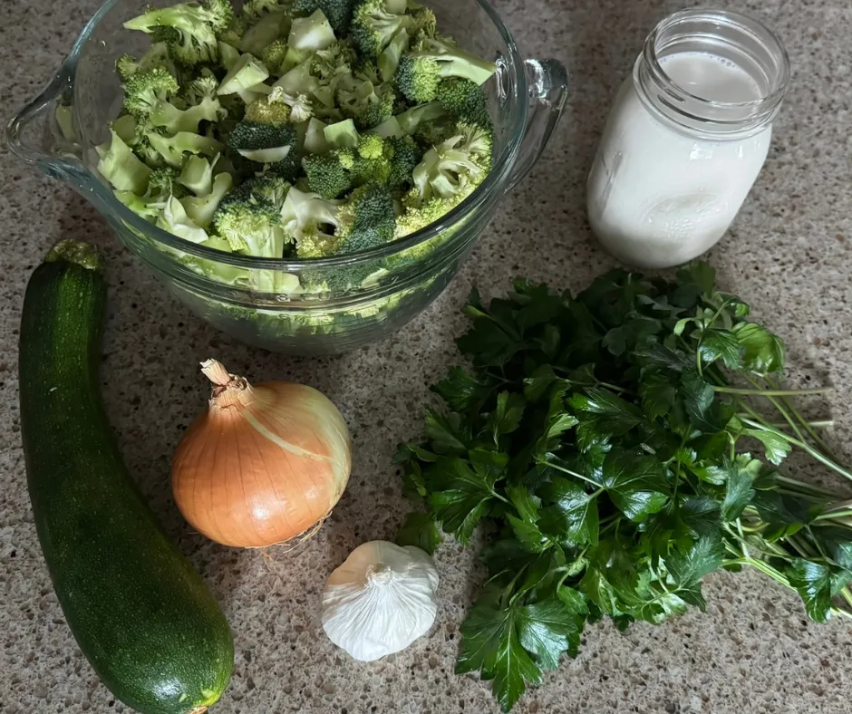 Creamy Broccoli Herb Soup