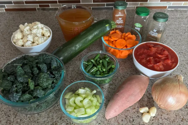Hearty Garden Vegetable Soup