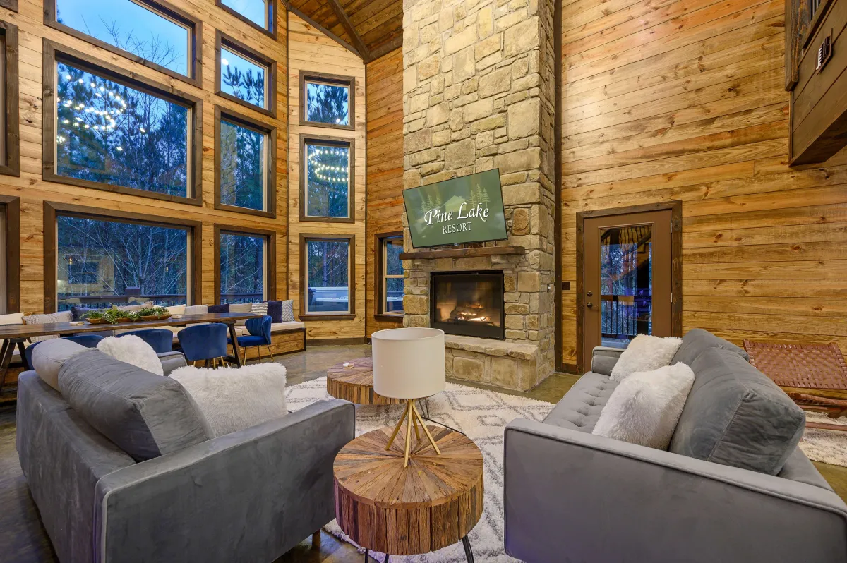 Chalet in the Pines Great Room