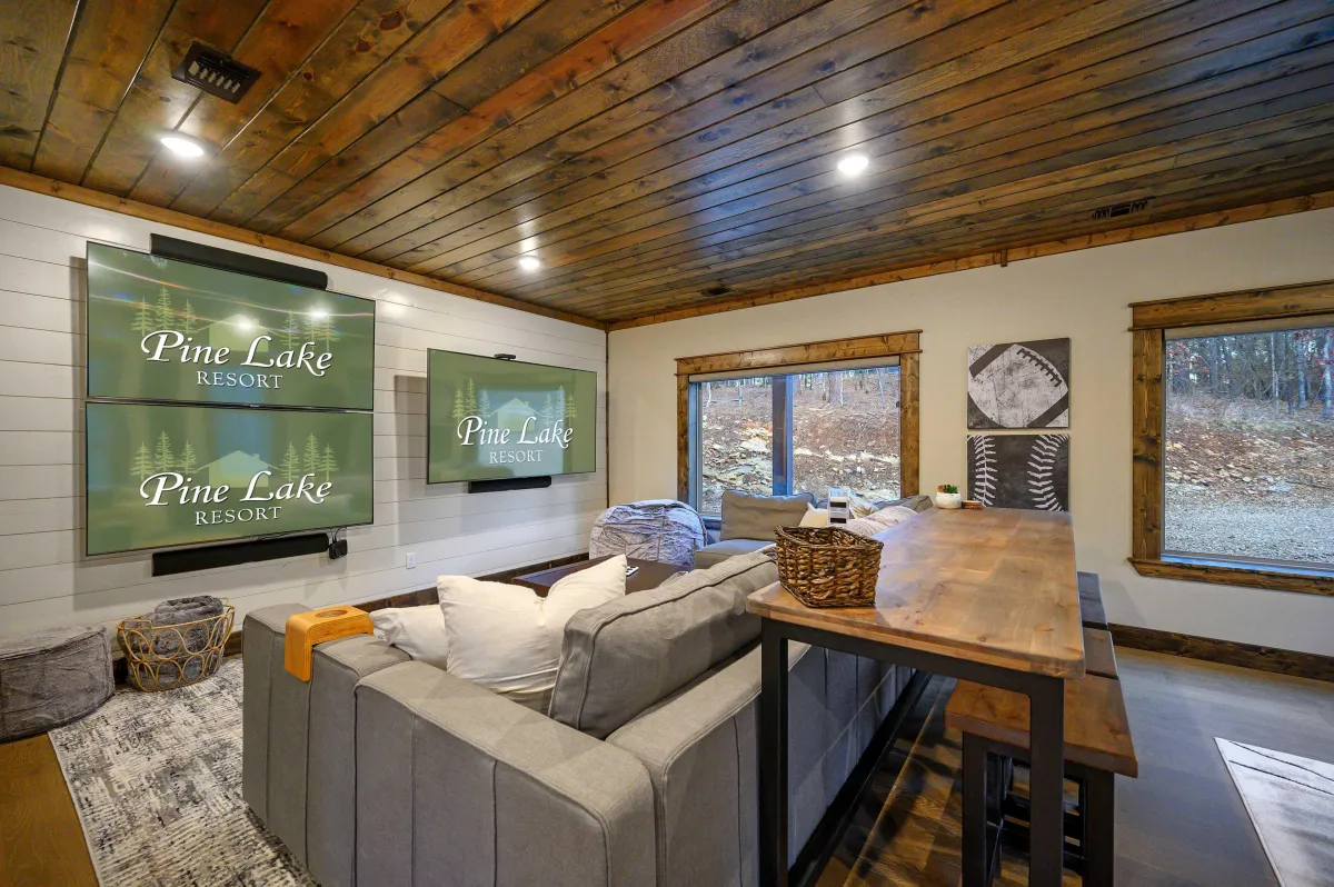 Broken Branch Lodge Media Loft & Game Nook