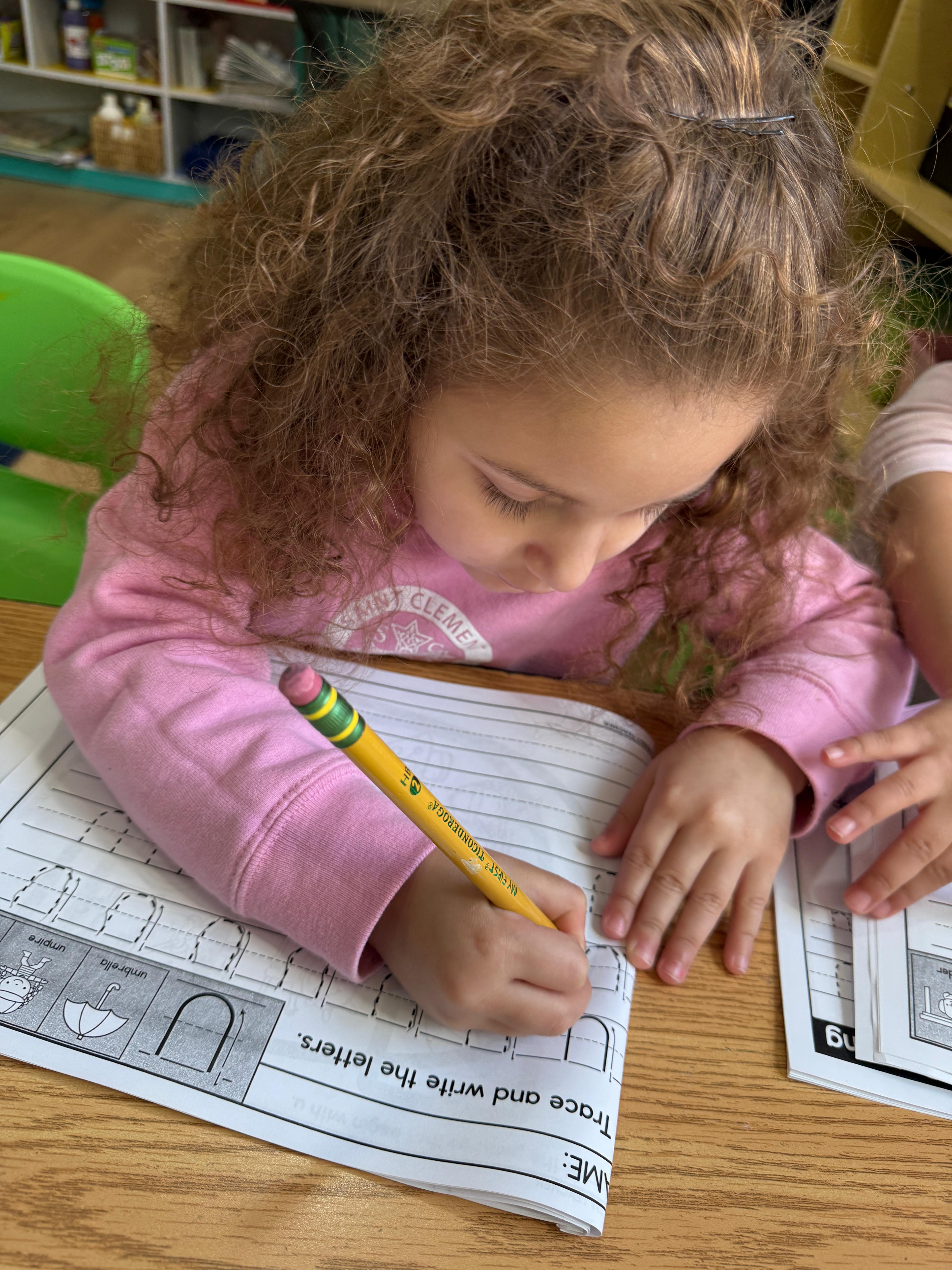 Children playing safely in a nurturing preschool environment