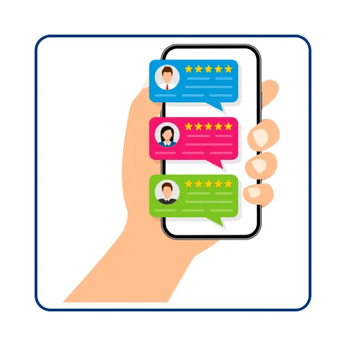 Vector icon for CRM training session