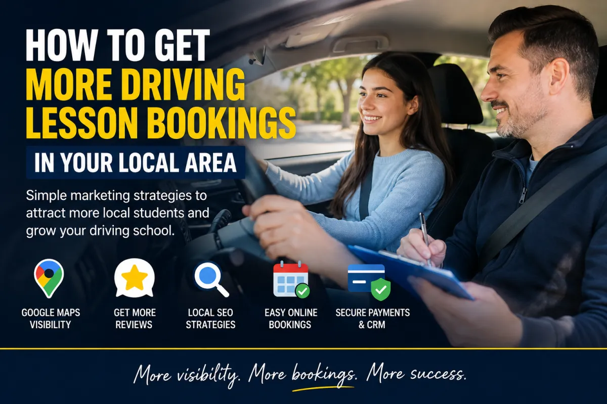 How to Get More Driving Lesson Bookings in Your Local Area