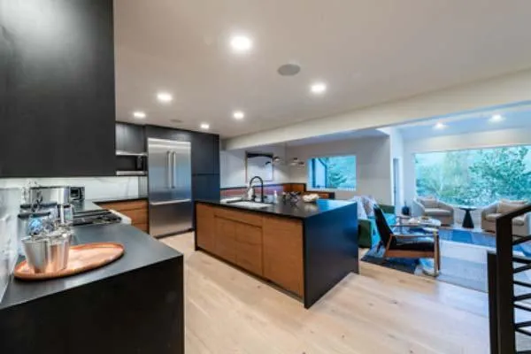 kitchen dark cabinets