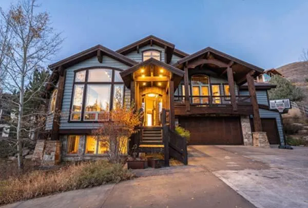 big rustic house