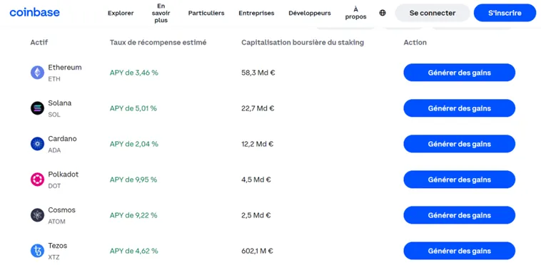 Coinbase Earn - Cryptospot.fr