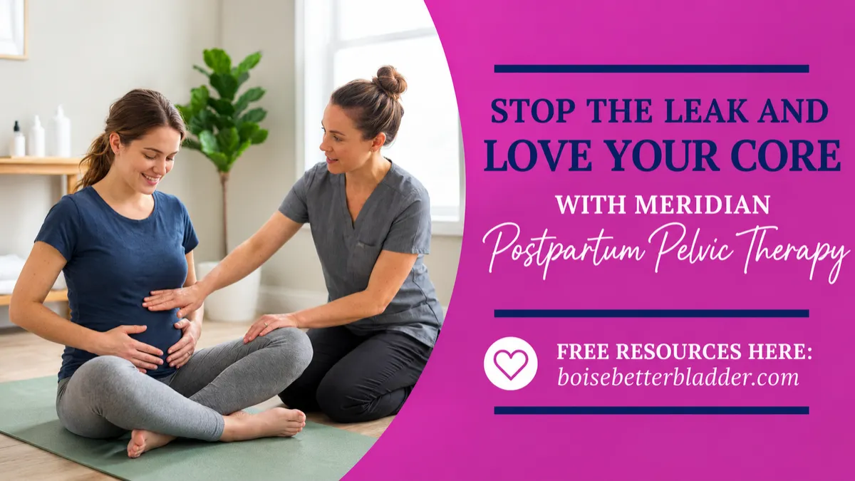 Stop the Leak and Love Your Core with Meridian Postpartum Pelvic Therapy