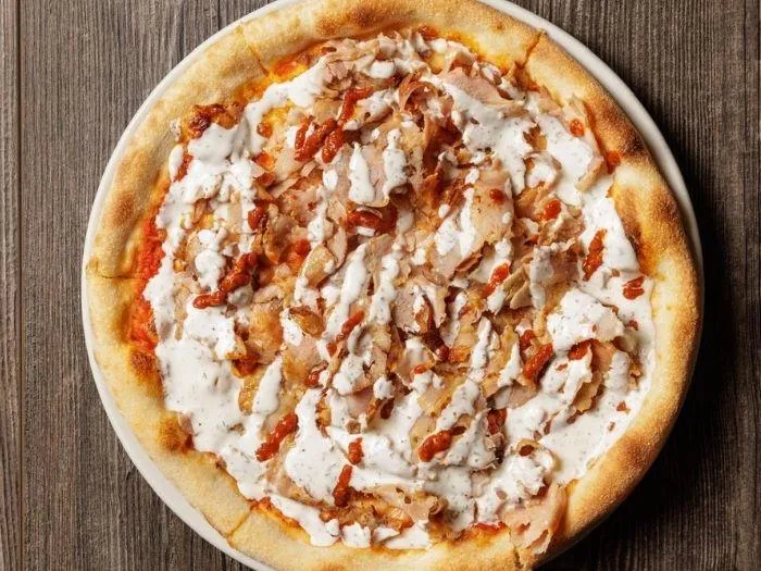 Pizza kebab menu