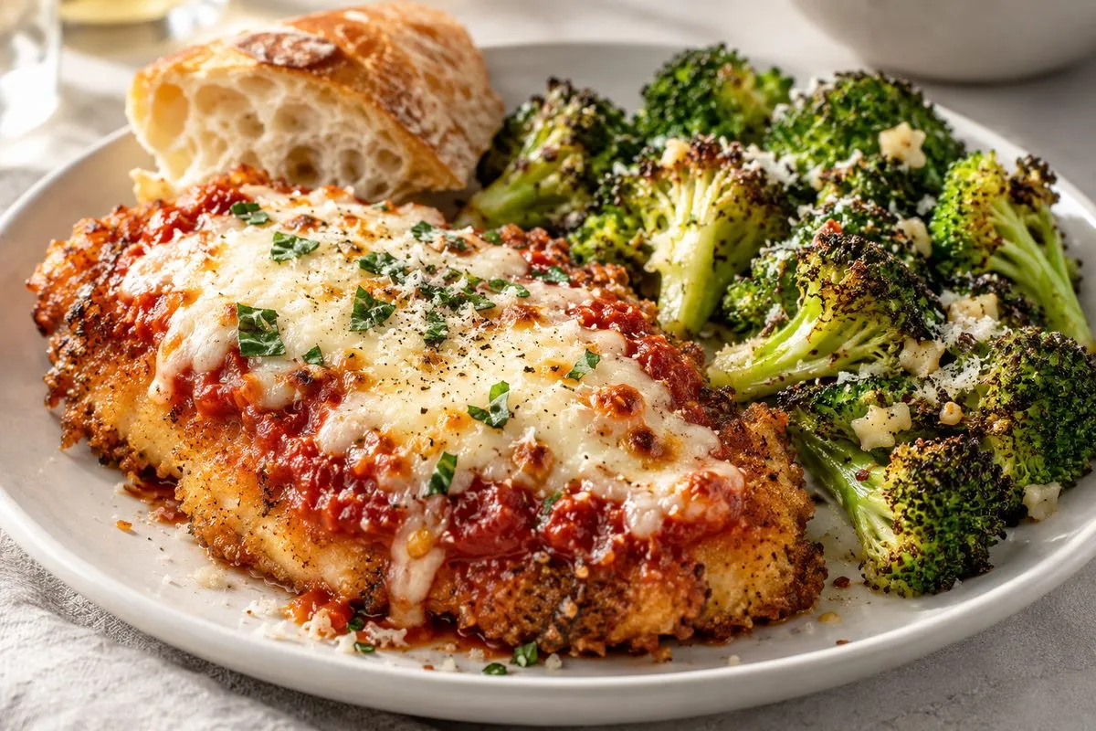 Crispy Chicken Parmesan Dinner, Stovetop or Oven