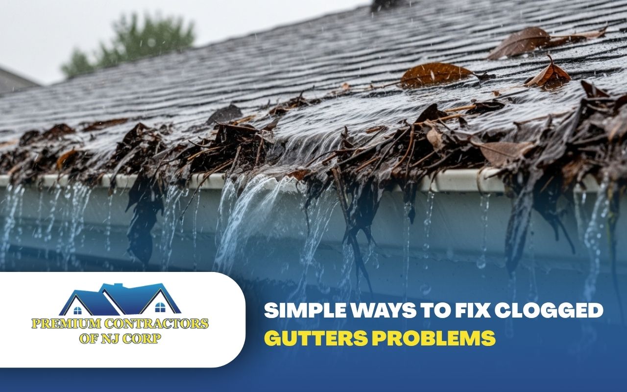 Simple Ways To Fix Clogged Gutters Problems