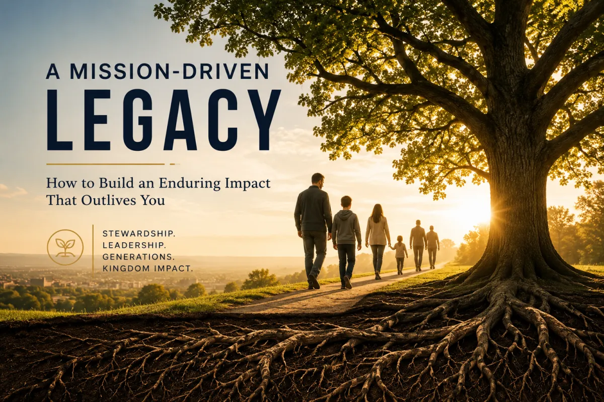 A Mission-Driven Legacy: How to Build an Enduring Impact That Outlives You