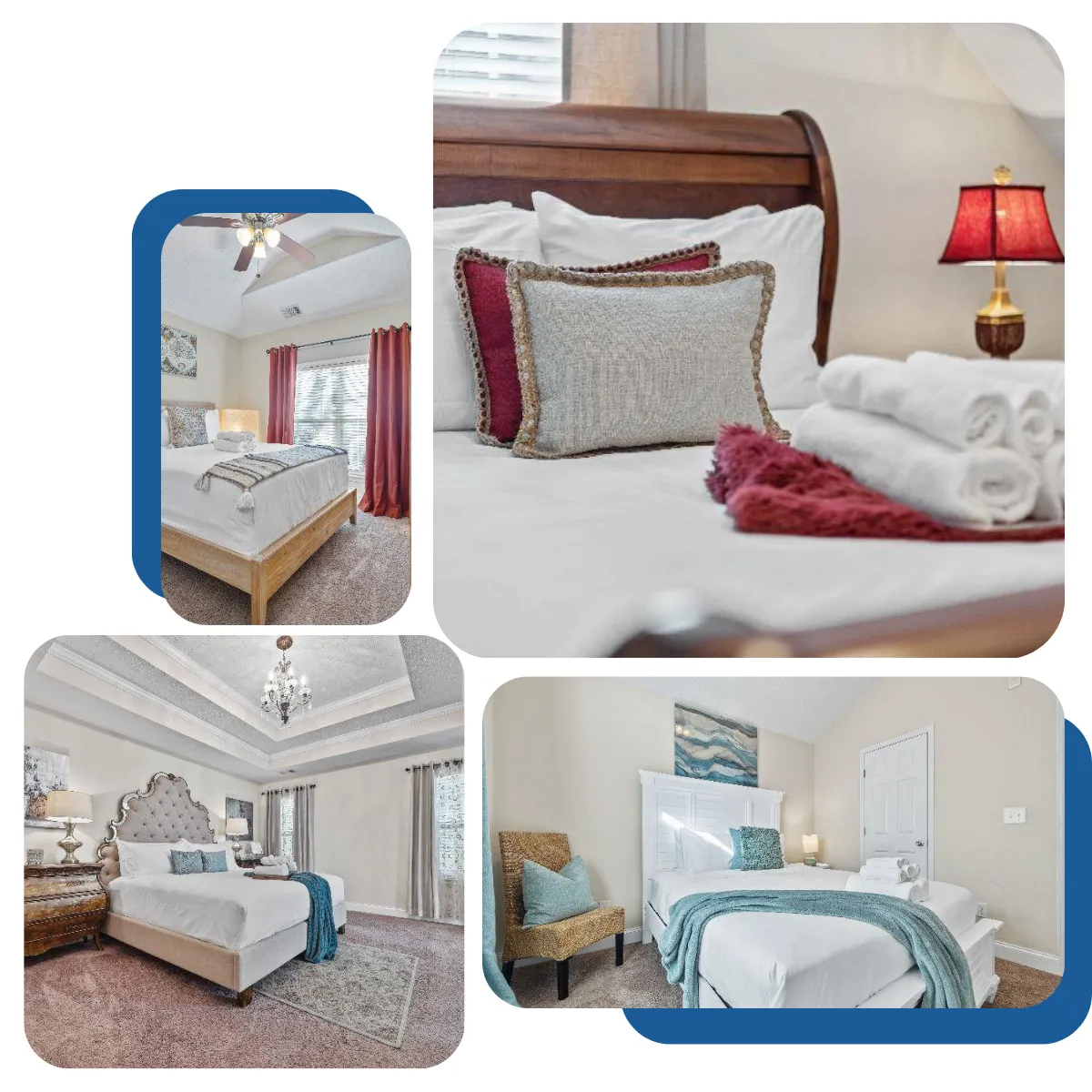 The Serenity Retreat - Sleep on a sofa bed in the living room and a king bed in the bedroom.