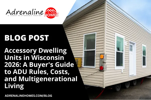 Wisconsin ADU rules, costs, and financing in 2026. What buyers need to know.