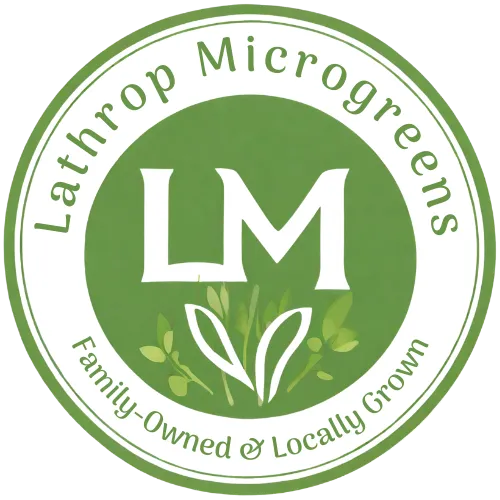 Lathrop Microgreens Logo