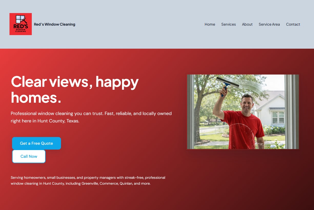 After website example