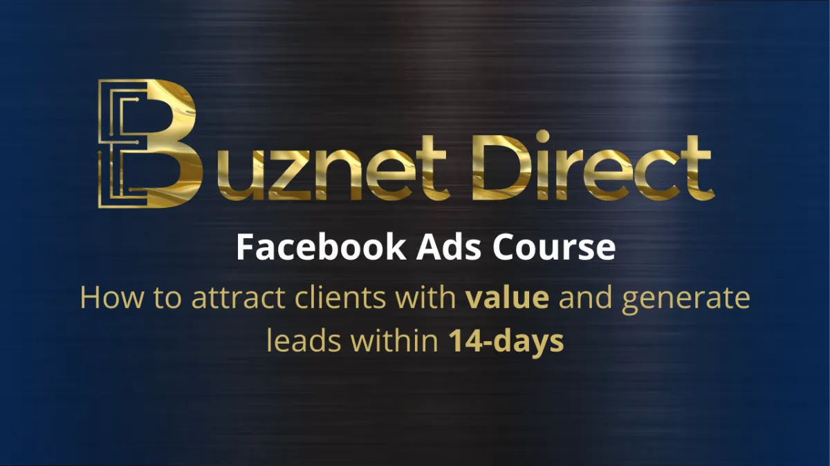 Facebook Ads Course For Accountants