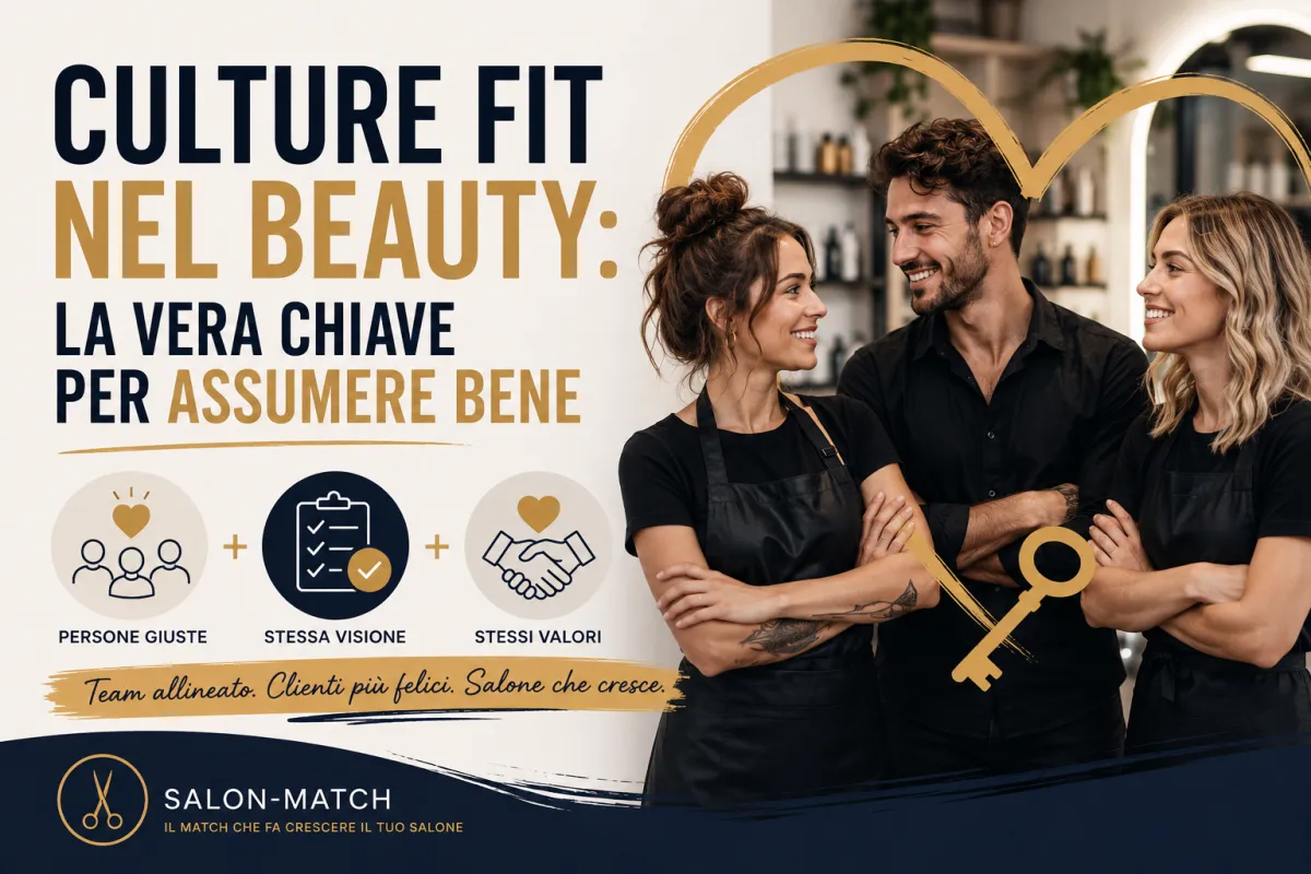Culture Fit nel Beauty: La Vera Chiave per Assumere Bene