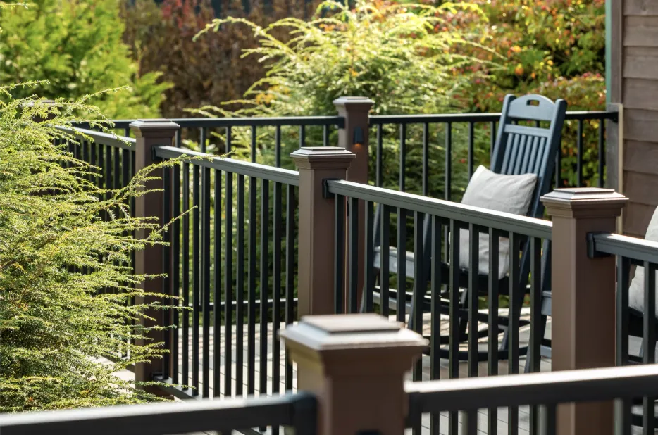 trex metal railing