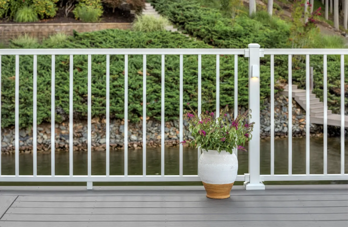 trex metal railing