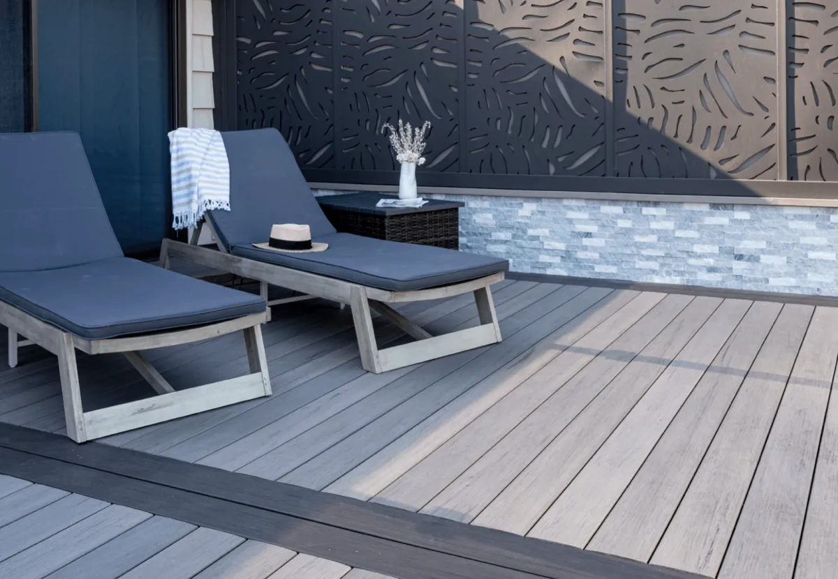 timbertech transition board decking