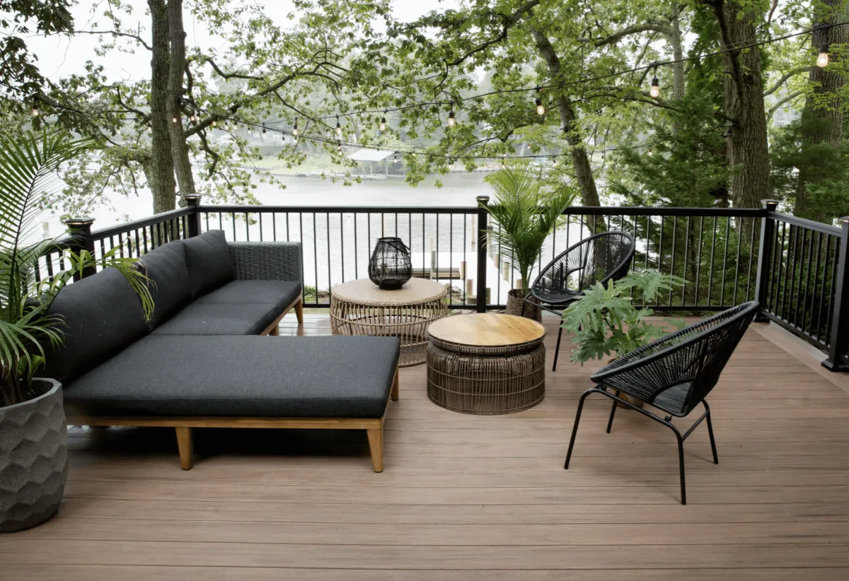 timbertech single width decking