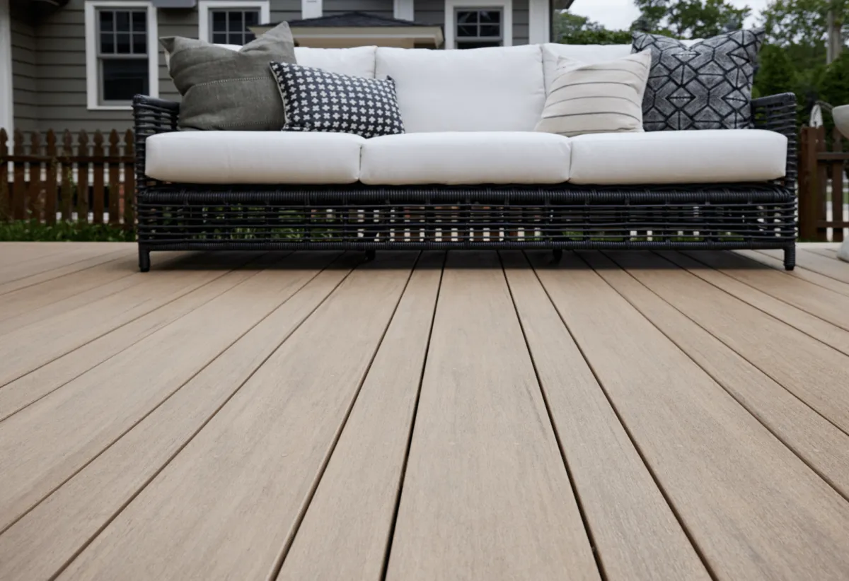 timbertech pinstripe decking