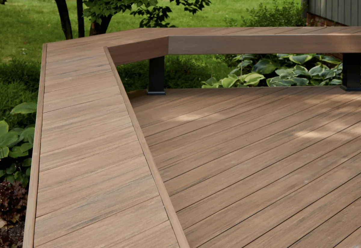 timbertech diagonal decking
