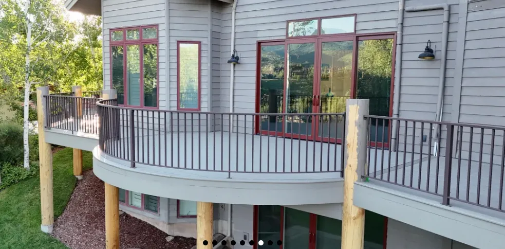 custom composite deck in Salt Lake City Utah