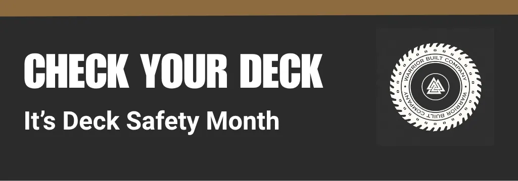 Deck Safety Month: 5 Things Utah Homeowners Should Inspect Now