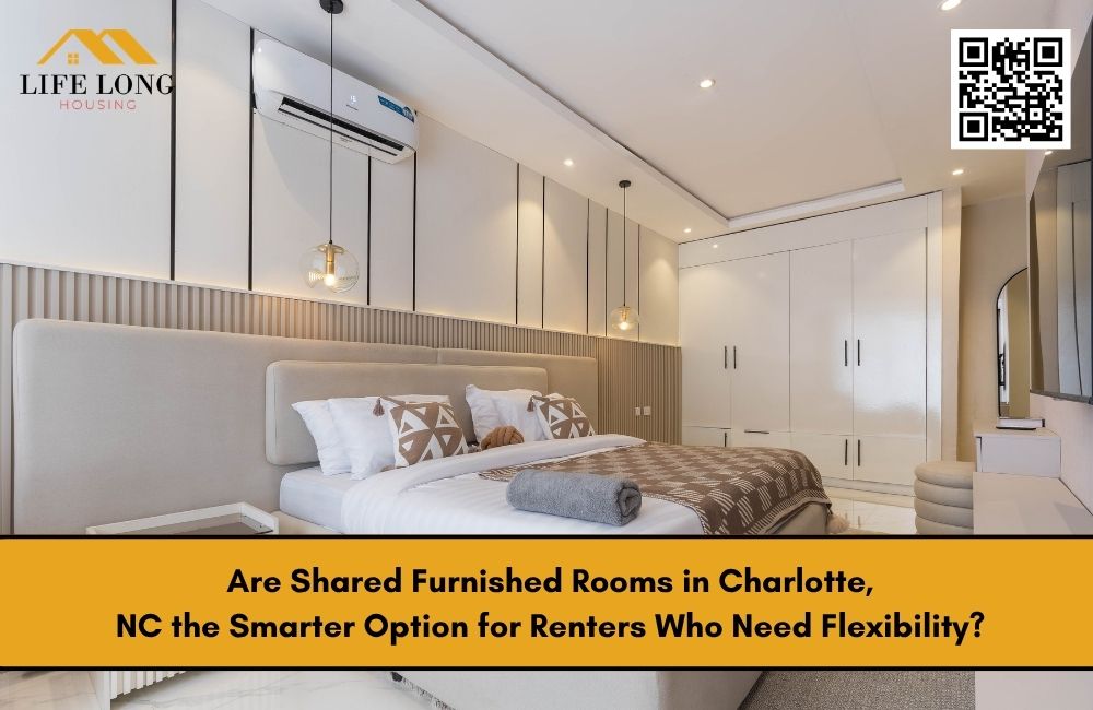 Furnished rooms for rent Charlotte NC Weekly room rentals Charlotte NC Affordable rooms for rent Charlotte NC Co-living Charlotte NC Furnished rooms near Charlotte Douglas Airport