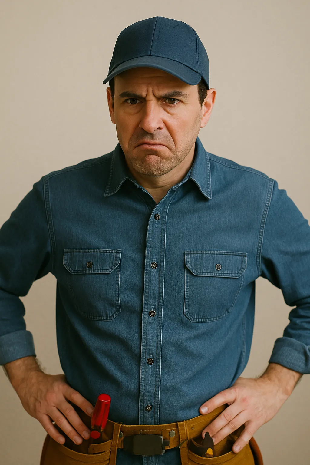 Frustrated Business owner before FormaLogic Systems