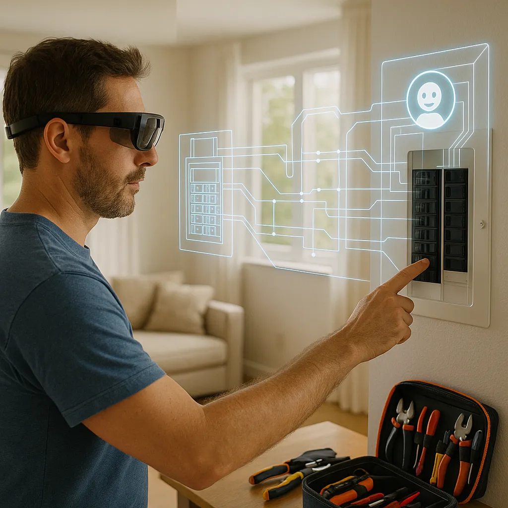 Electrician is benefiting from the use of AI tools.