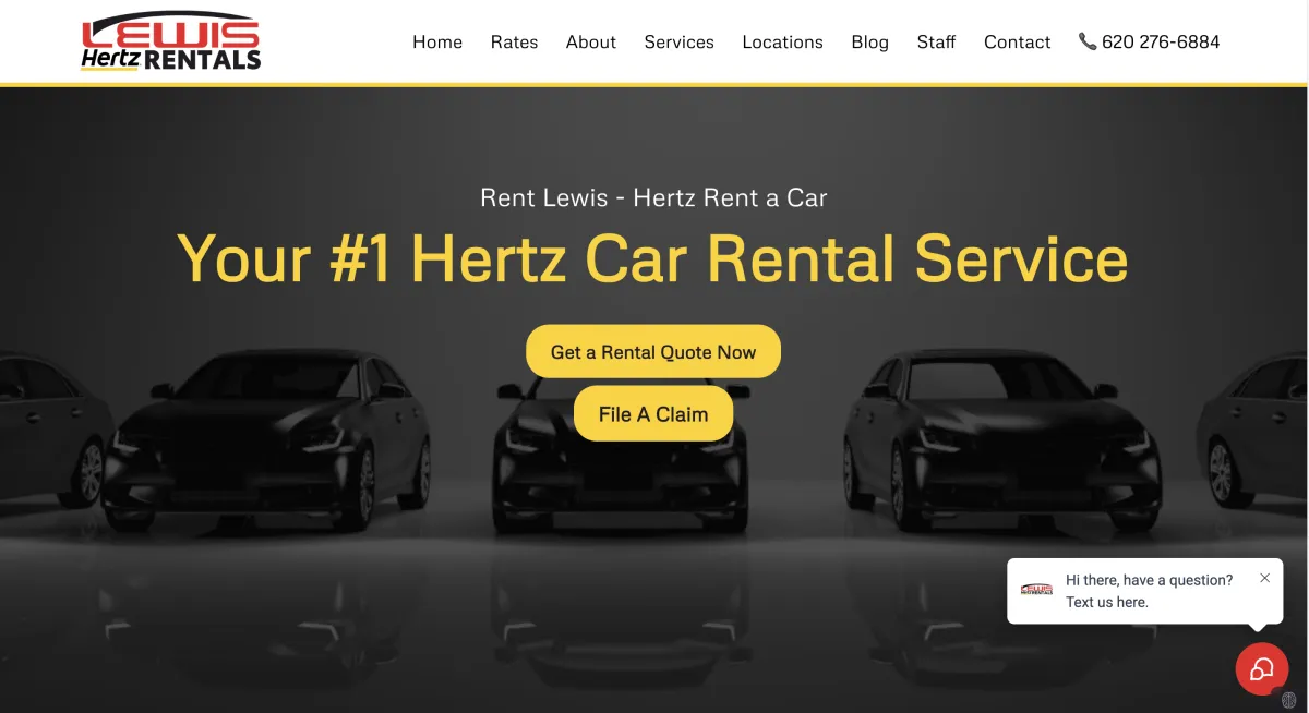 Lewis Hertz Rentals