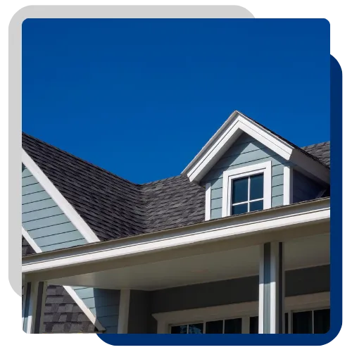 Roofing crew working on a home in Galesburg, IL 
